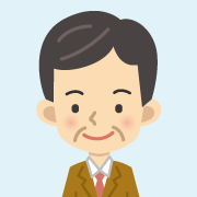 男性のシルエットイラスト